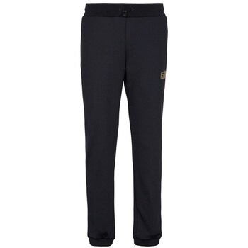 EA7 Emporio Armani Housut  kullankeltainen / musta