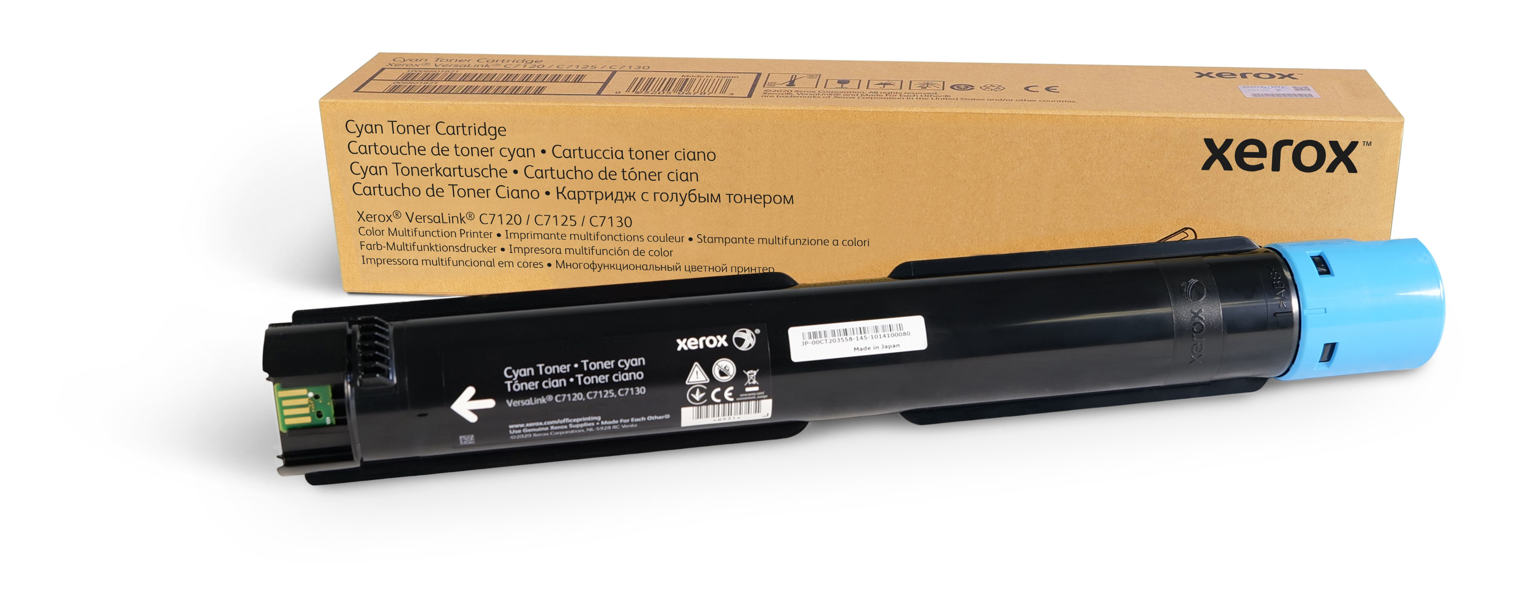 Xerox VersaLink C7100 Toner Cyan 18.500 sivua 006R01825 Vastaa: N/A