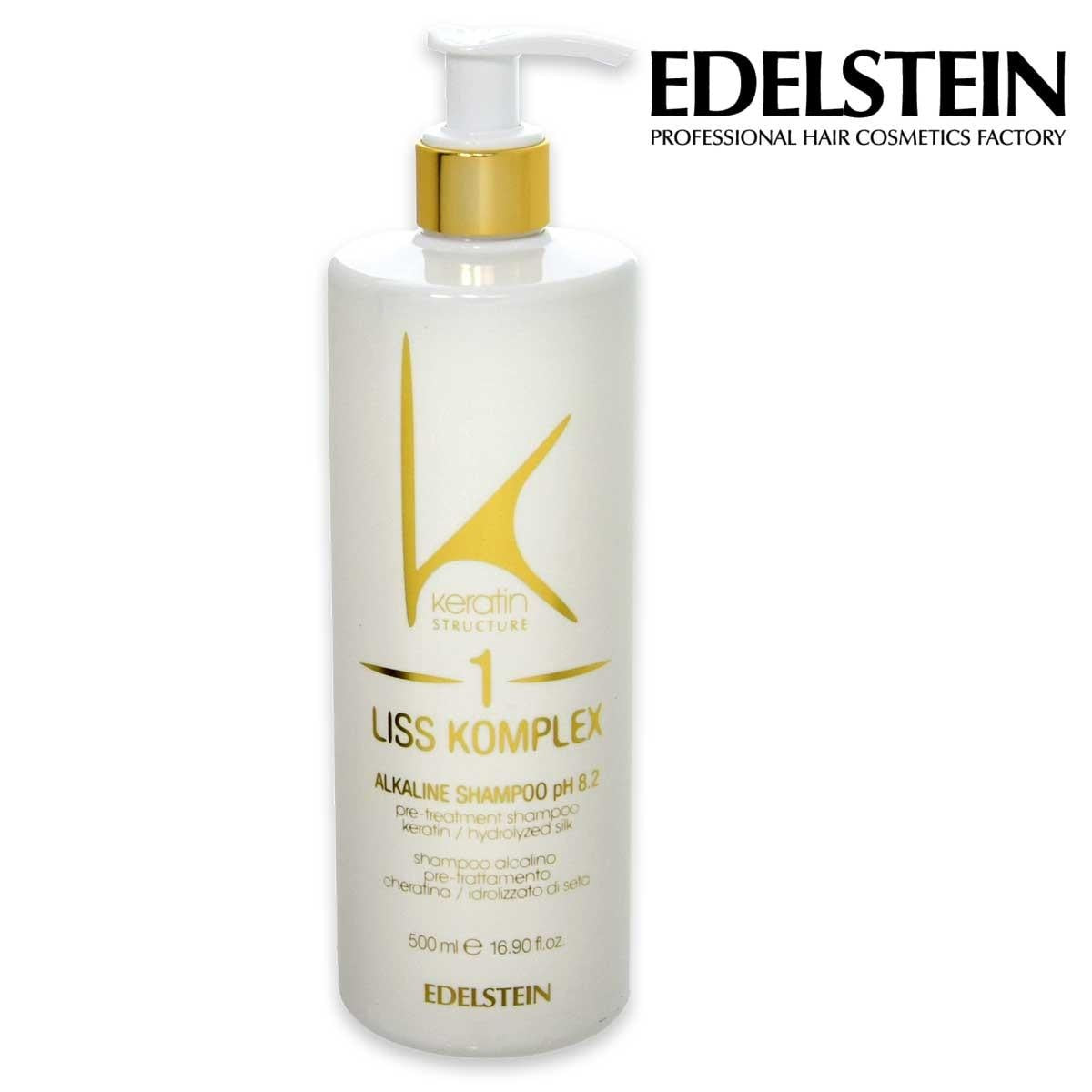 Keratin liss komplex alkalinen shampoo 500 ml
