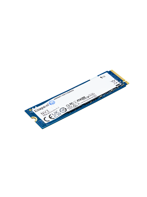 Kingston Technology 1000G NV3 M.2 2280 NVMe SSD, 1 TB, M.2, 6000 MB/s
