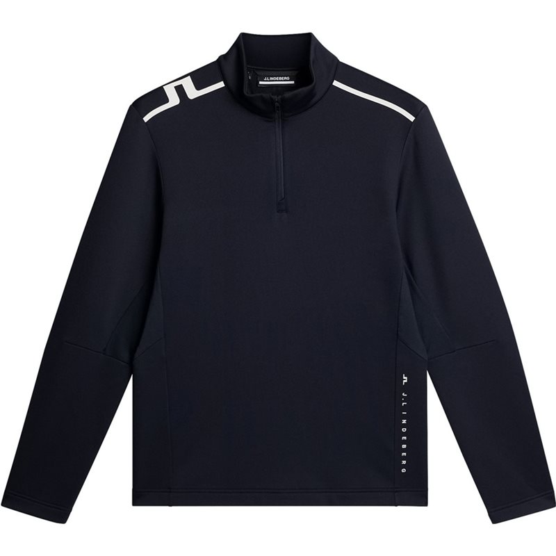 J.Lindeberg Vinnie Quarter Zip Mid Layer Jl Navy - M