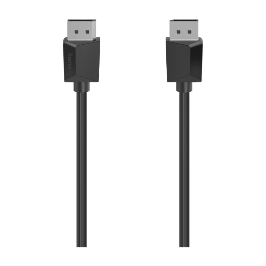 Hama DisplayPort 1.2 -kaapeli, jossa 4K, 3 m, musta