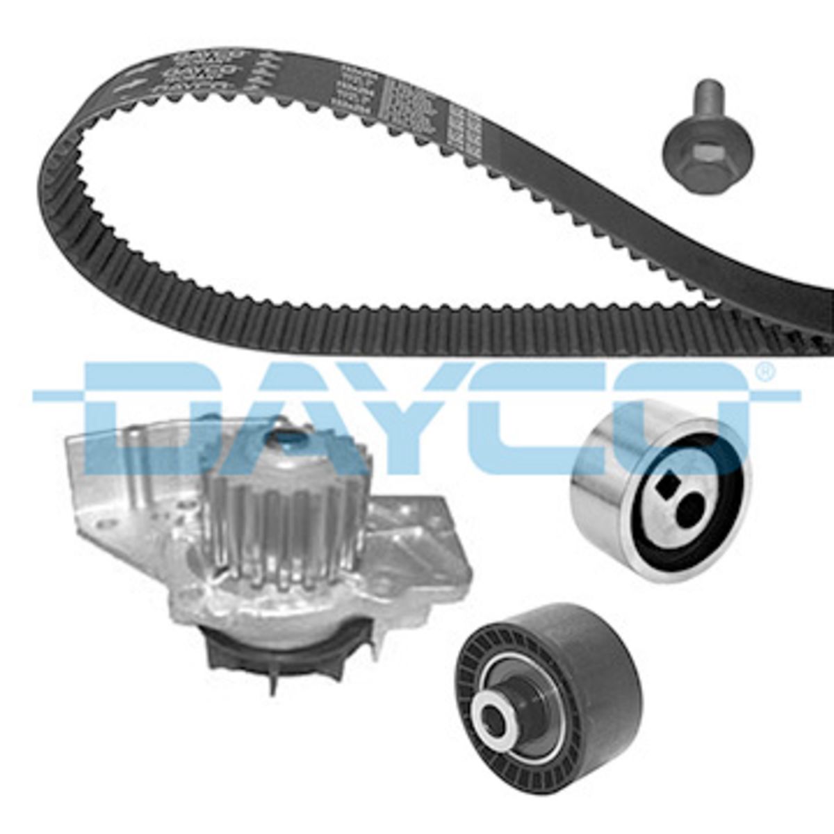 Vesipumppu + jakohihnasarja DAYCO KTBWP5340