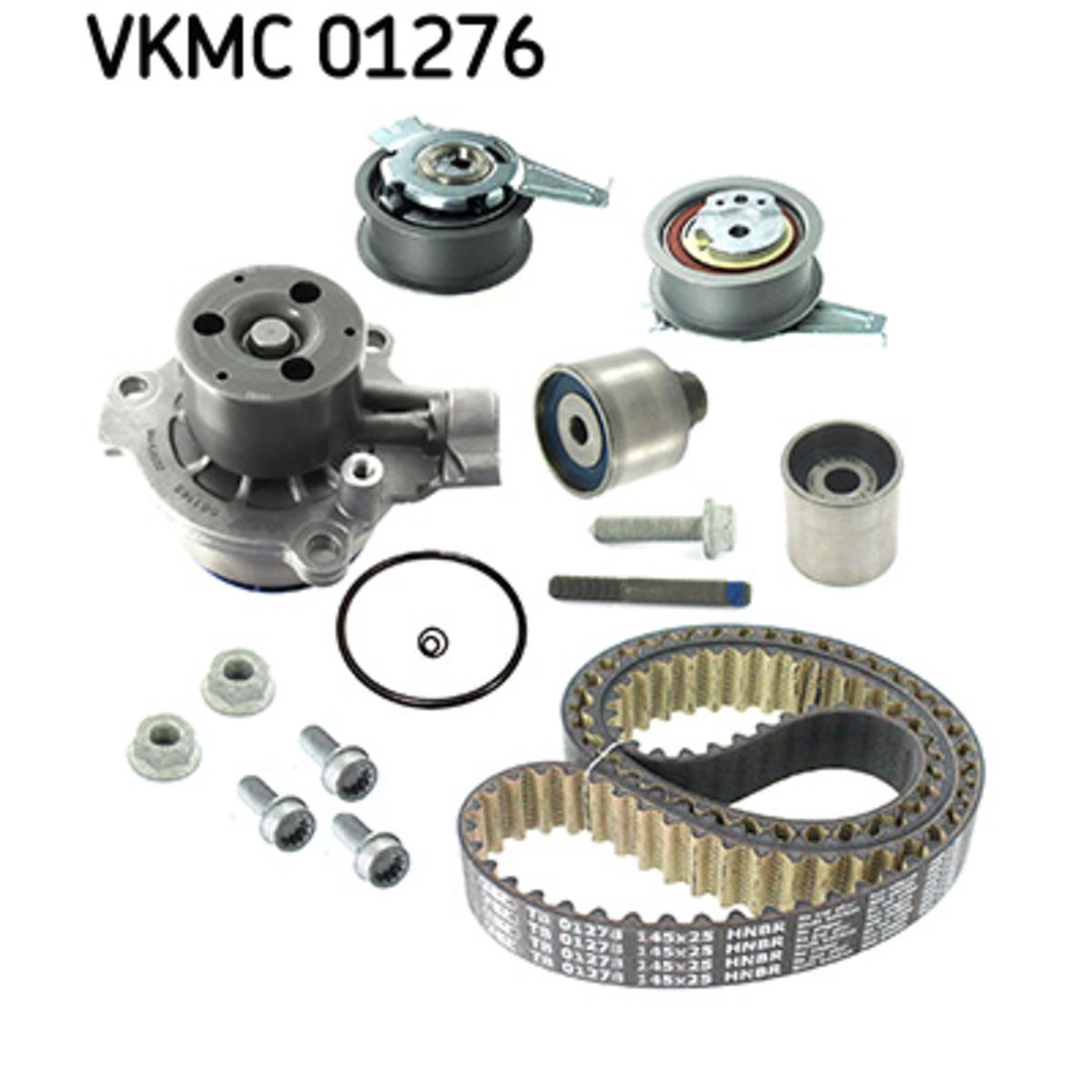 Vesipumppu + jakohihnasarja SKF VKMC 01276