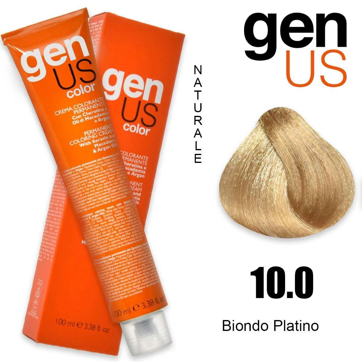Pysyvä värivoide Genus 100 ml 10.0