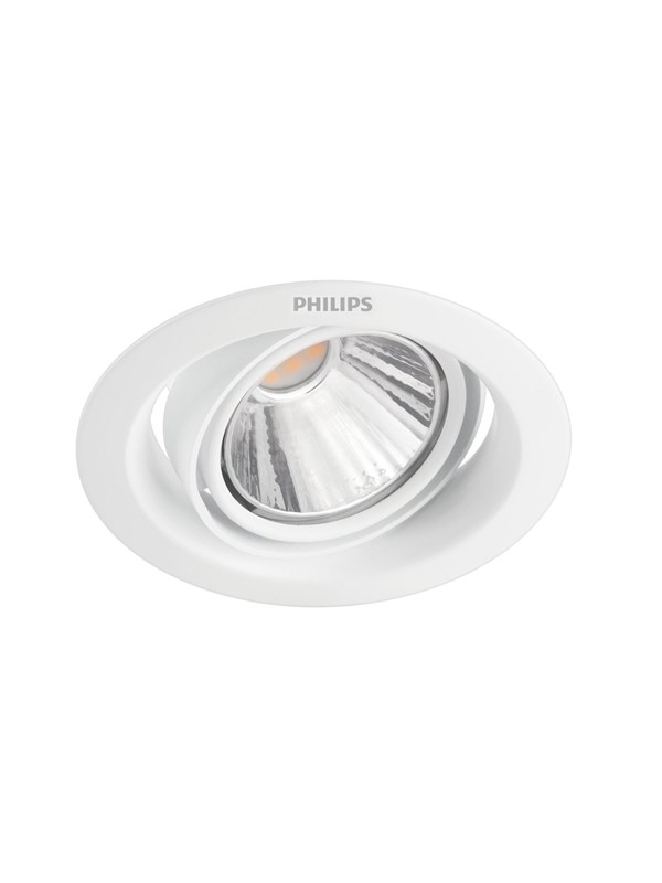 Philips Toiminnollinen Pomeron upotettava kohdevalaisin, Syvennysspottivalo, Ei vaihdettavissa oleva hehkulamppu, 1 lamppu(a), LED, 2700 K, Valkoinen