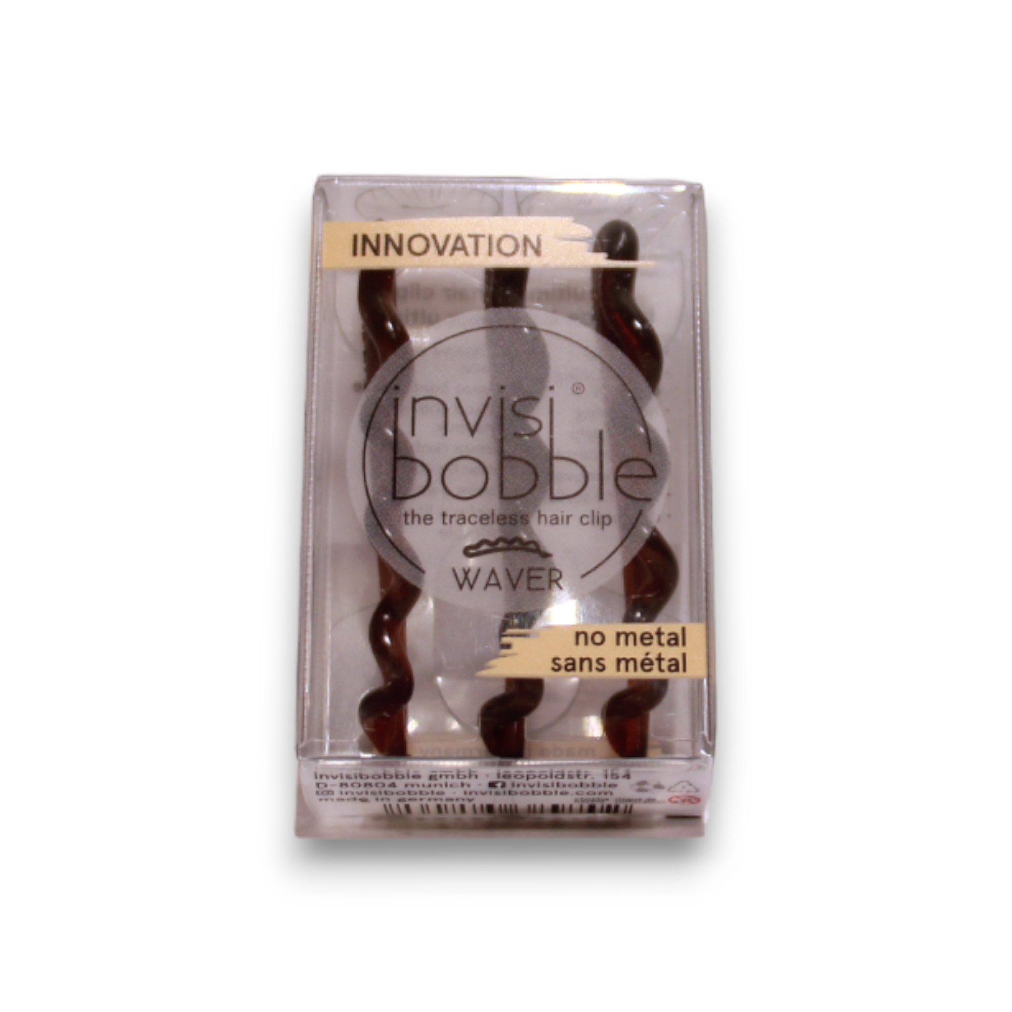 InvisiBobble, hiusklipsi, tarpeeksi tumma, 3 kpl