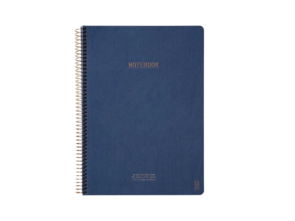 KOZO Premium Notebook A4 navy 100 pcs 80g.