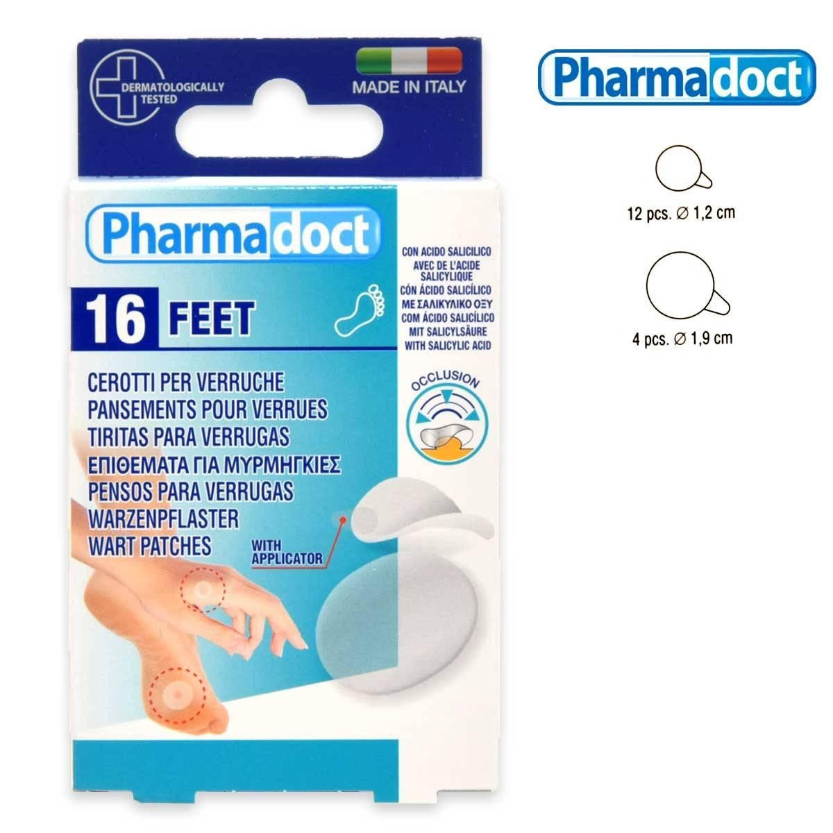 Pharmadoct Jalkalaastarit X Syylille Suojaavat Ja Silottavat 16 Kpl Assortti