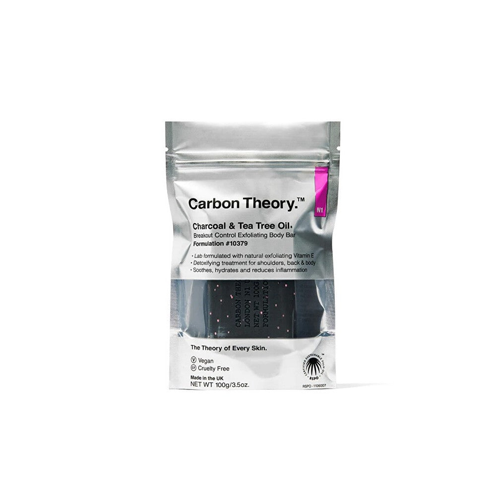 Carbon theory Charcoal & Tea Tree Oil Breakout Control Body Scrub 100g