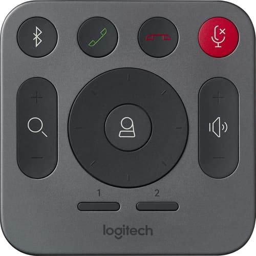 Logitech Rally Ultra-HD ConferenceCam, Nettikamera, Langaton RF, Painikkeiden painaminen, Musta