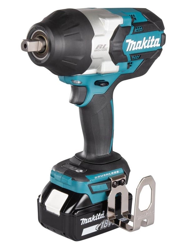 Makita DTW1004Z, Iskuväännin, Harjaton, musta, Turkoosi, 1/2, 2200 RPM, 1050 Nm