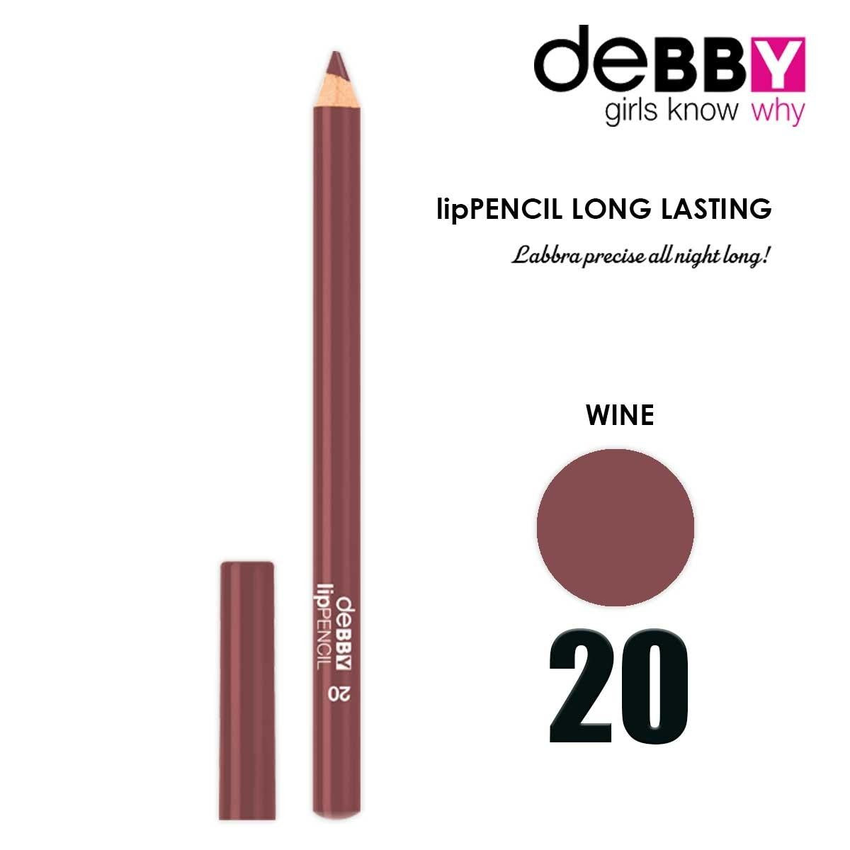 Debby Long Lasting Huultenrajauskynä 20