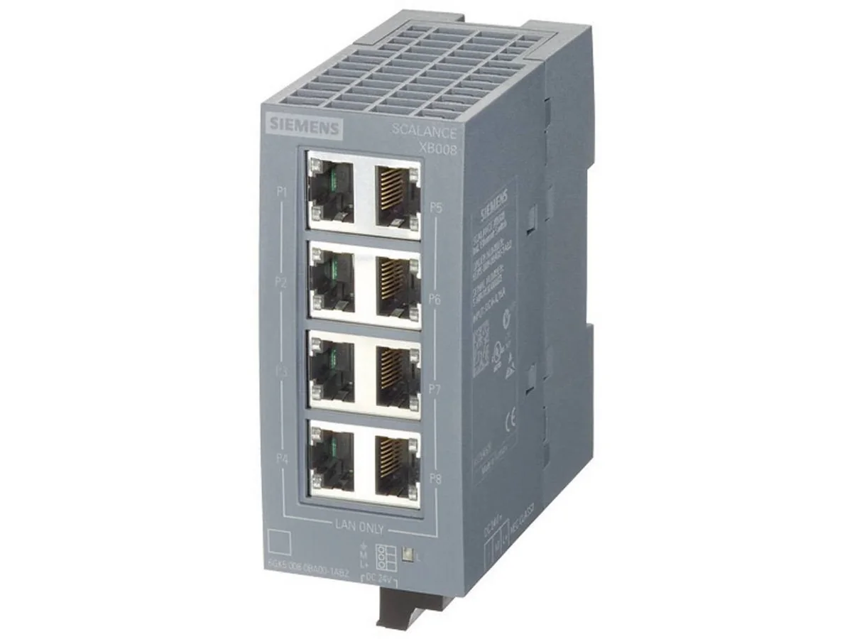 Siemens 6GK5008-0BA10-1AB2, Hallitsematon