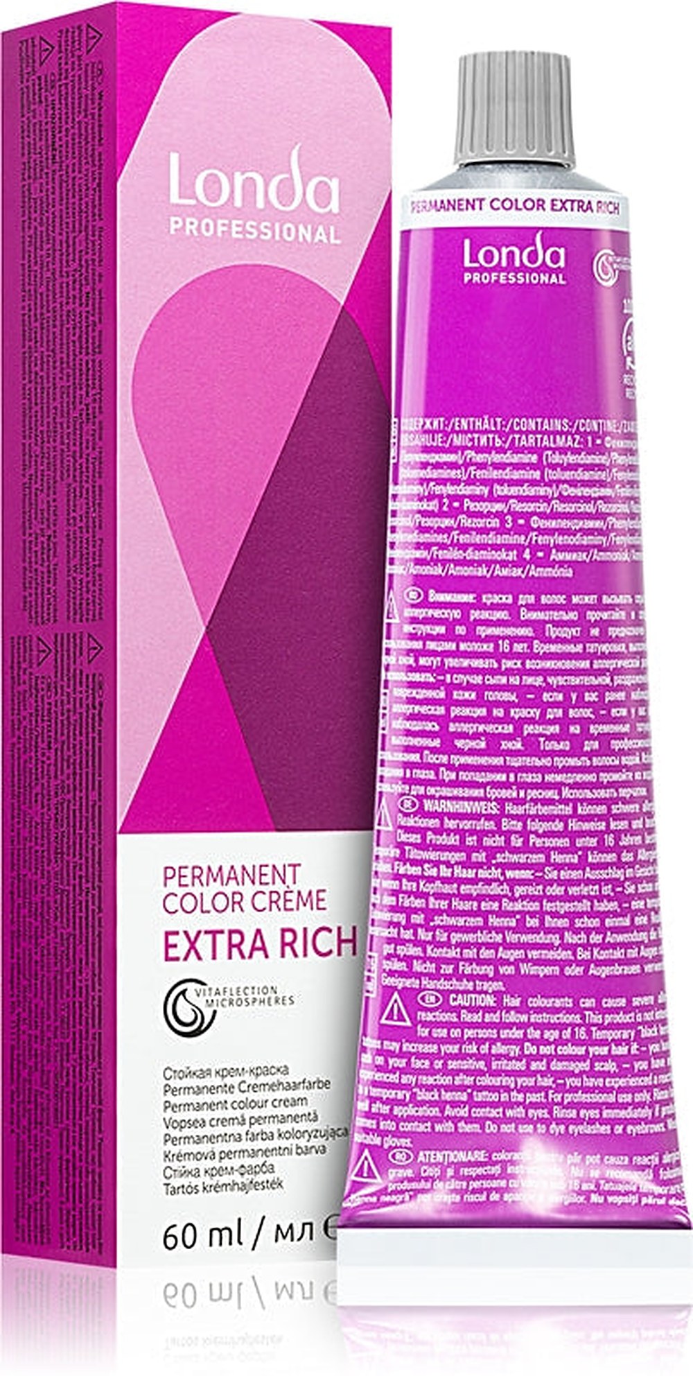 Londa Professional Permanent Color Extra Rich pysyvä hiusväri 0/28 60 ml