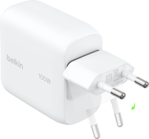 Belkin BoostCharge power adapter - GaN - USB-C - 100 watt