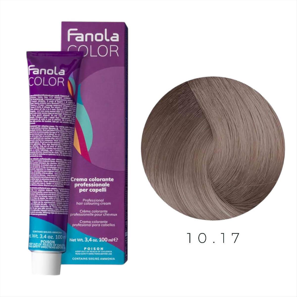 Fanola Kerma Väri Värivoide 100 ml 10.17 | Blondinruskea Platina Tuhka
