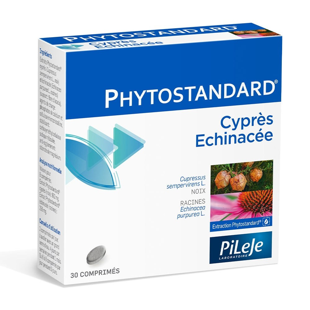 Pileje Phytostandard Cipres-Equina 30 tablettia