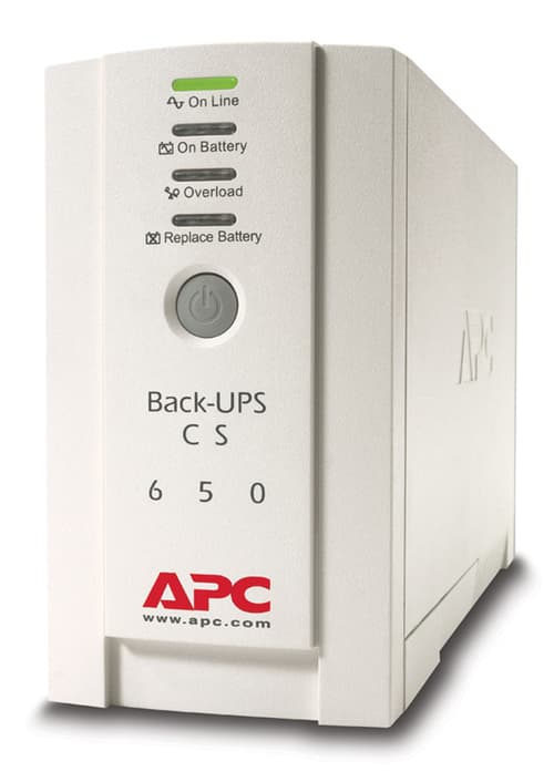 APC BK650EI - Back-UPS - 650VA/400W - Standby UPS