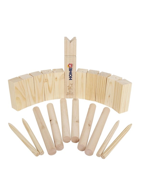 HOME It® Play - kungsespel/Kubb - trä