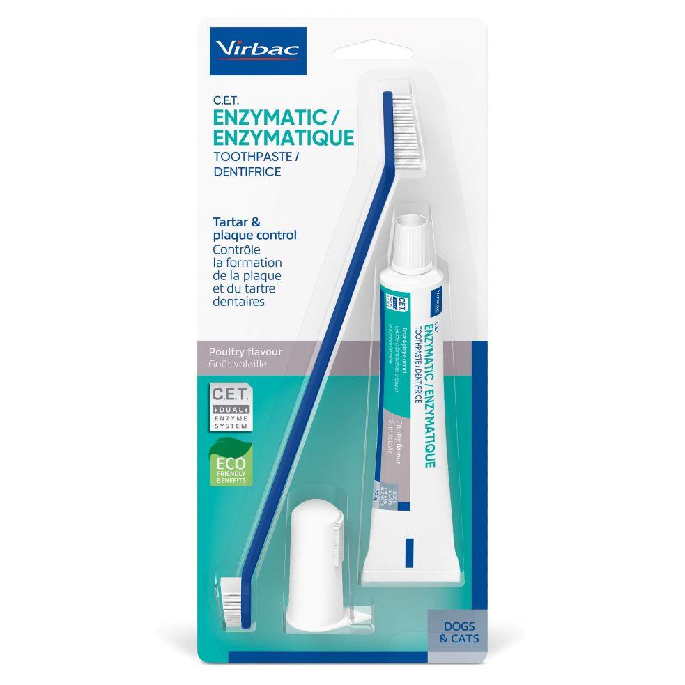 Virbac C.E.T. Kit Koirille Harjat+Tahna 70 g