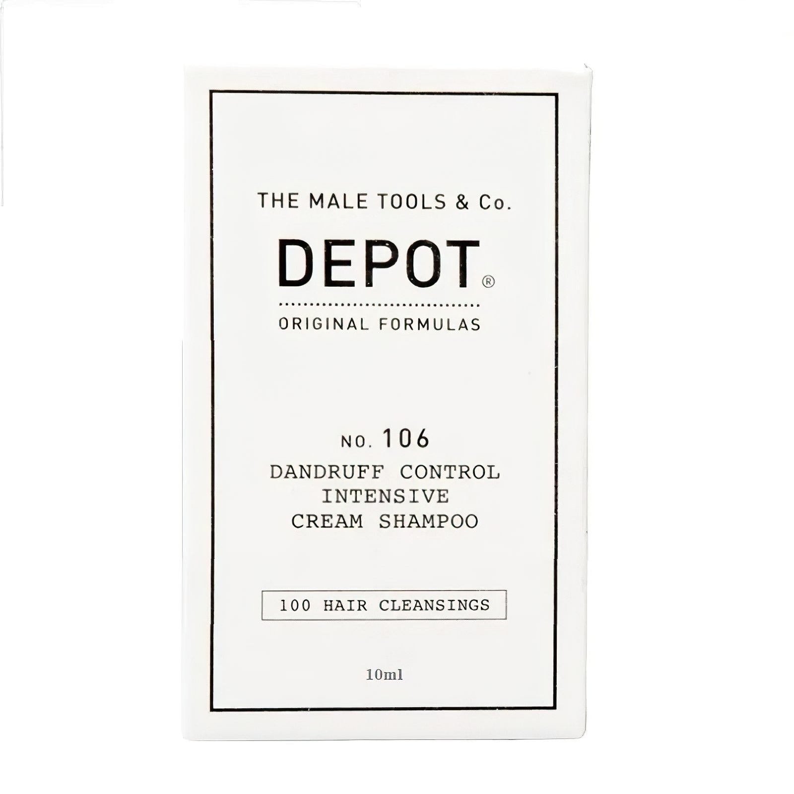 Depot 100 No. 106 Pro-vitamiini B5 hilsettä estävä hiusshampoo 10 ml