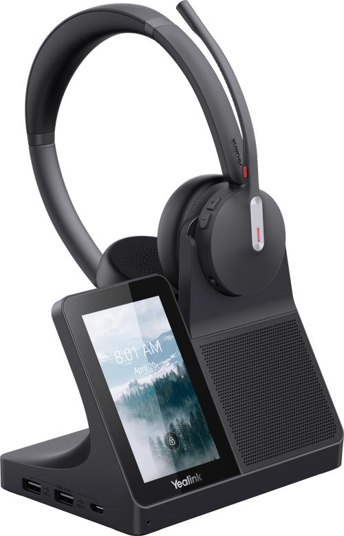 Yealink Wh64 Workstation Stereo Usb-a, Usb-c Uc Musta