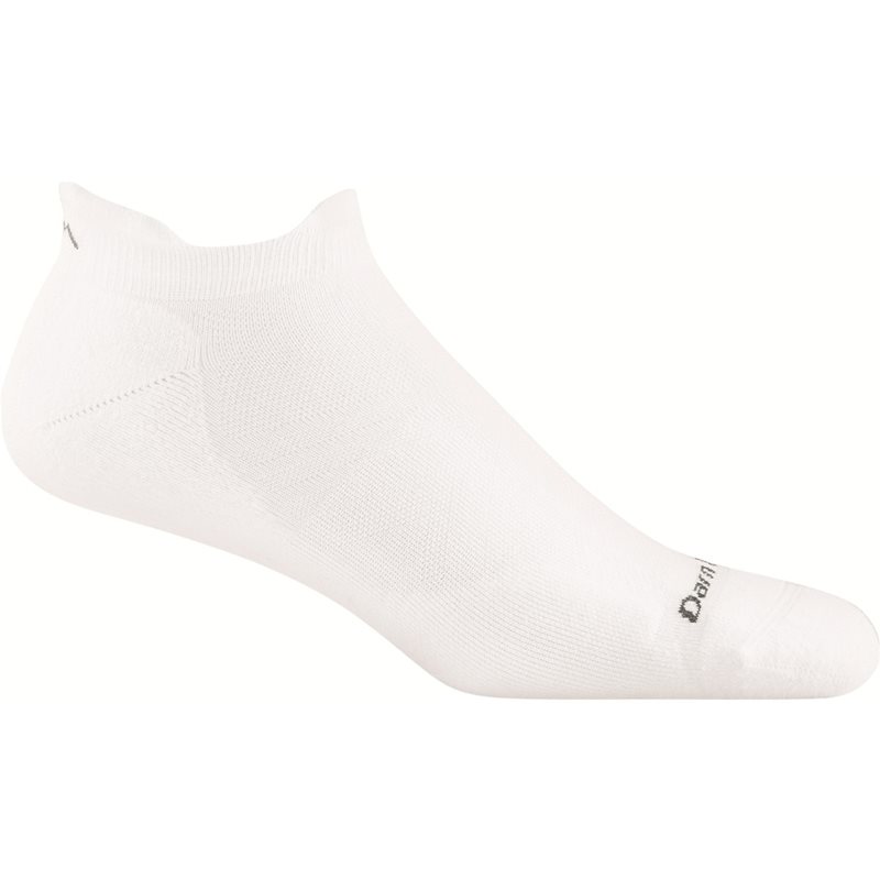 Darn Tough Run No Show Tab Ultra-Lightweight with C White - XL