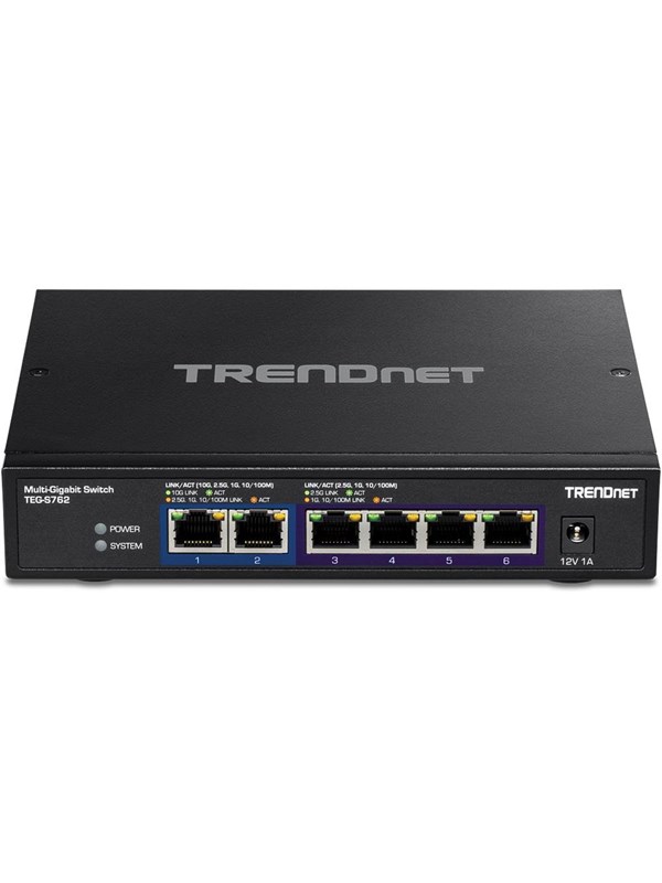 TRENDnet TEG-S762 - kytkin - 6 porttia - hallitsematon