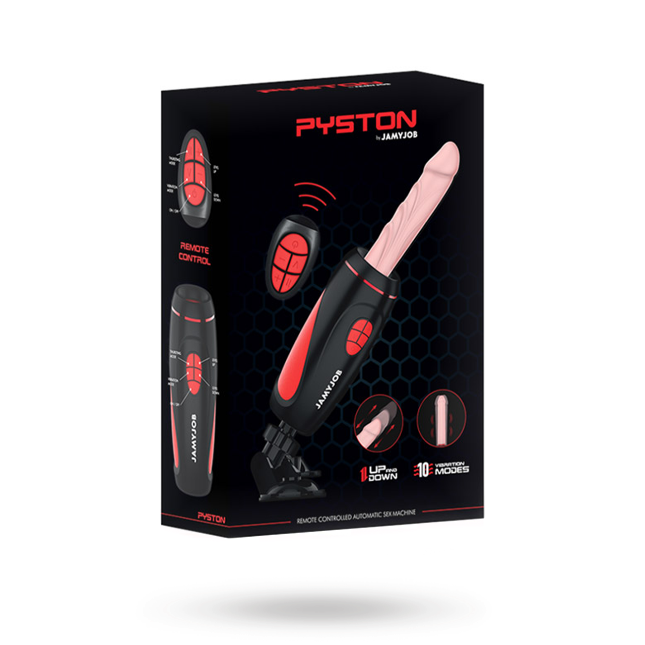 Pyston Automatic Remote Control Dildo Seksikone