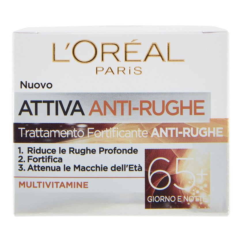 L'Oreal Attiva Anti-ryppy 65+ 50 ml