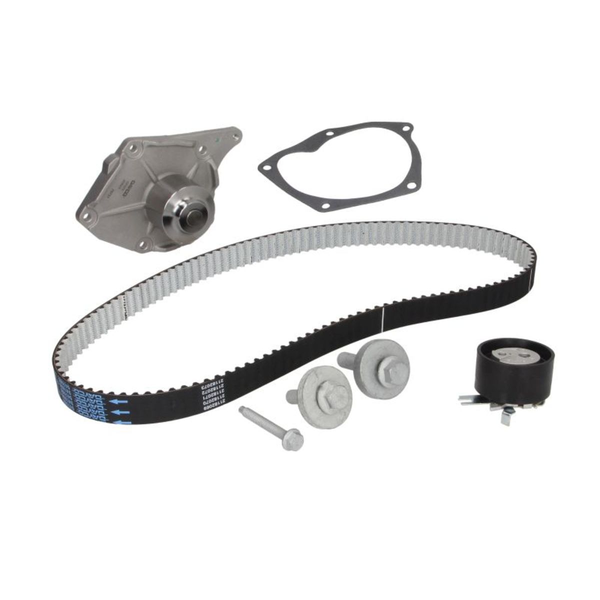Vesipumppu + jakohihnasarja DAYCO KTBWP5320