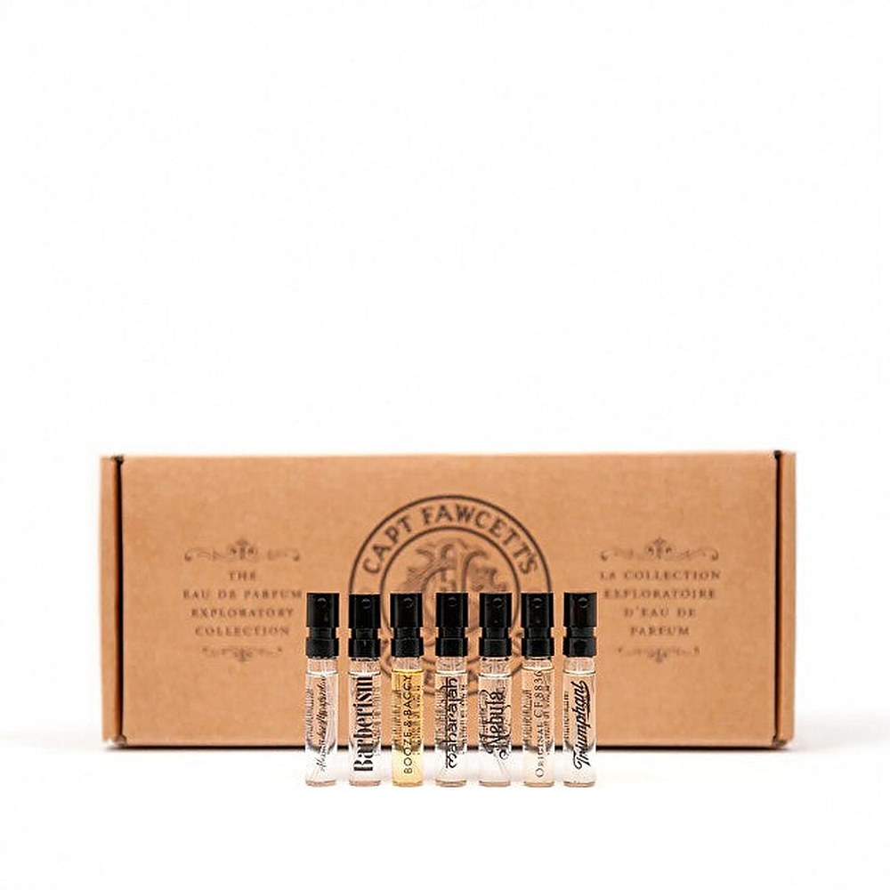 Captain Fawcett Exploratiivinen kokoelma Eau de Parfum -setti 7 × 2 ml