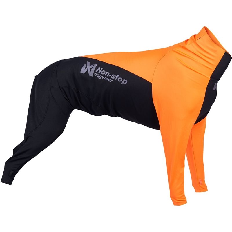 Non-stop dogwear Protector dog suit F Orange/Black - 51