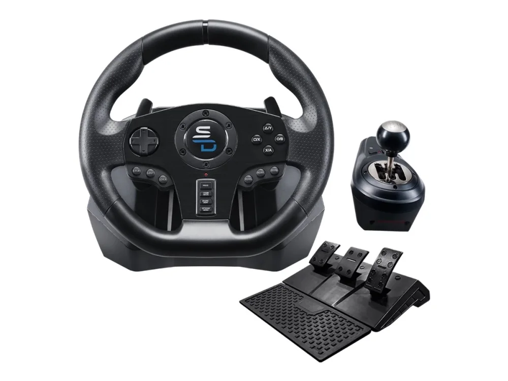 Subsonic Superdrive GS 850-X -ohjauspyörä - Wired Steering wheel & Pedal set - Sony PlayStation 4