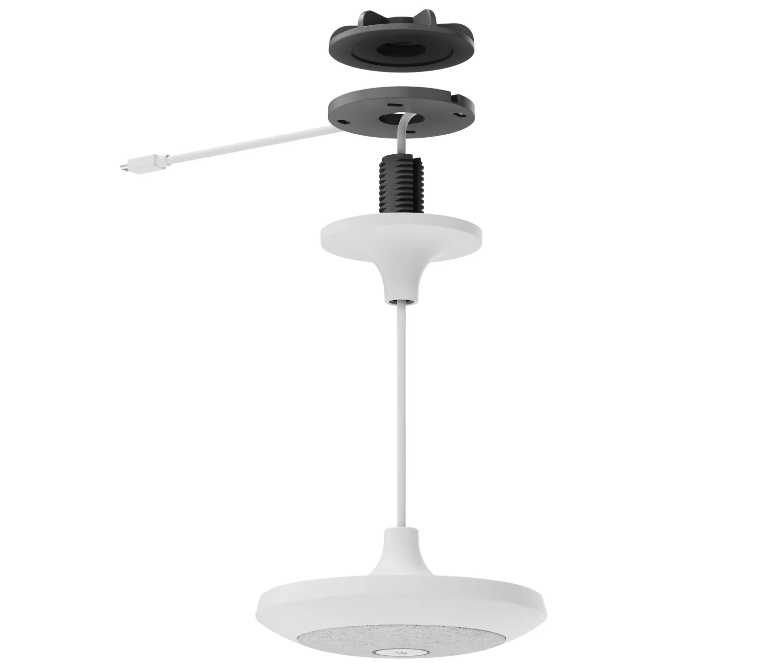 Logitech - mounting kit - for Mikrofoni - Valkoinen - Max - recommended for