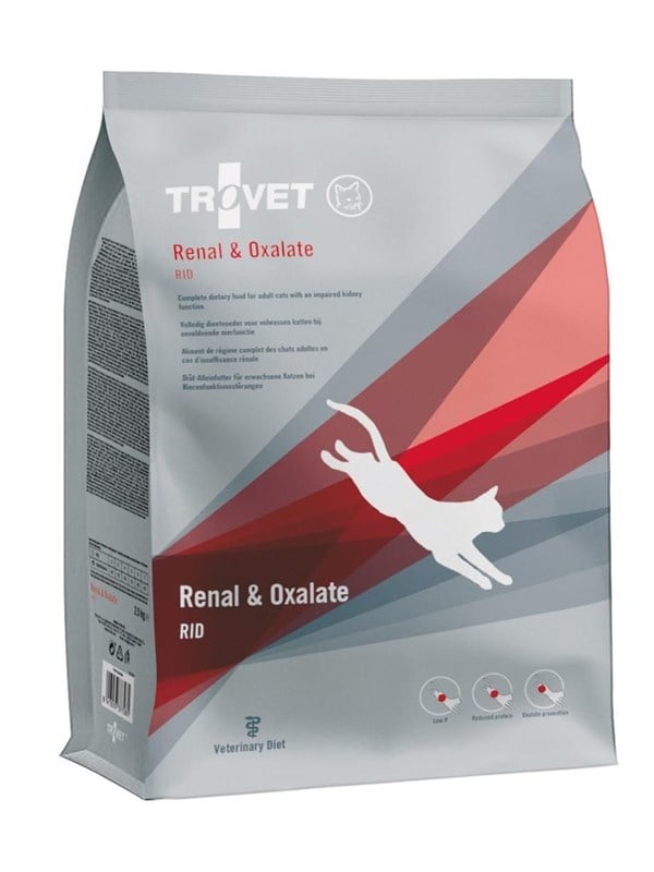 TROVET Renal & Oxalate RID - dry cat food - 2.5kg