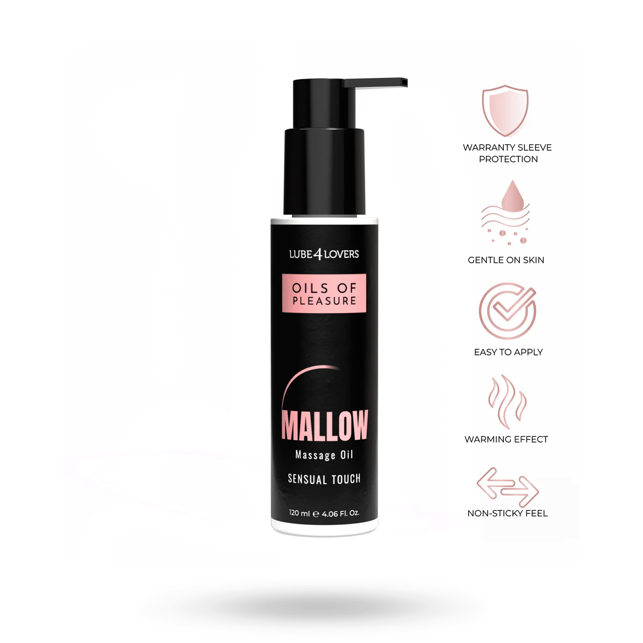 Marshmallow Massage Oil 120 ml Hierontaöljy