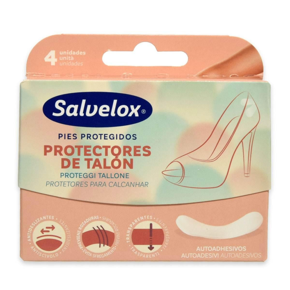 Salvelox Soletta Per Tallone Silicone 4 pezzi — Soletta in silicone
