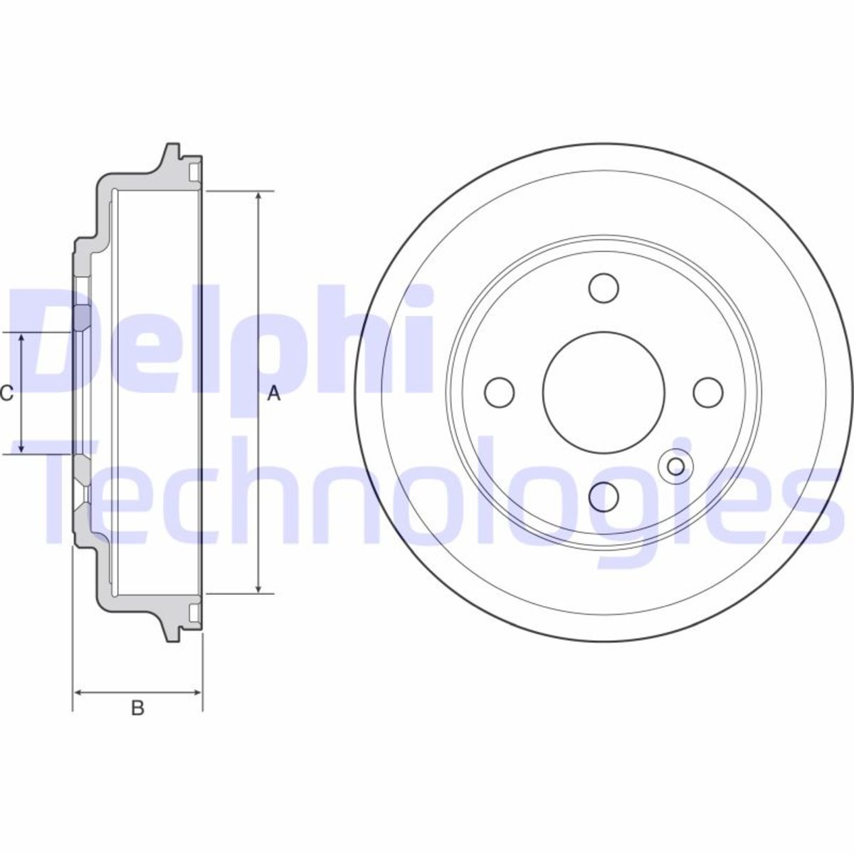 Jarrurumpu DELPHI BF554