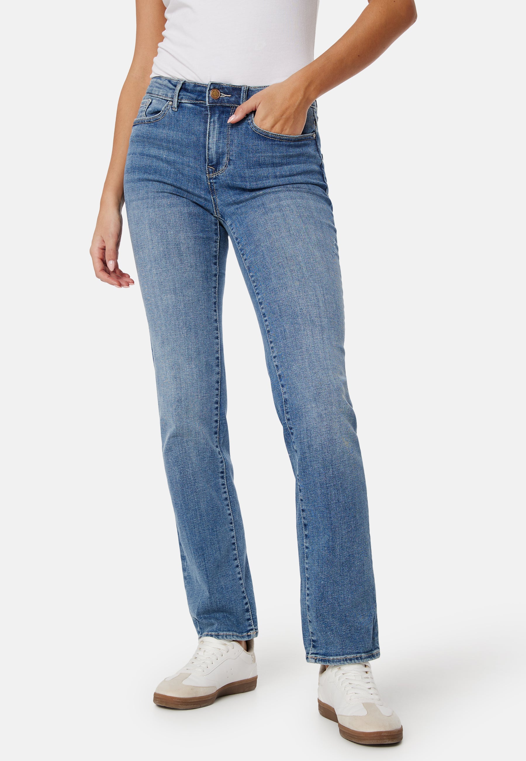 VERO MODA Farkut 'Flash' sininen denim