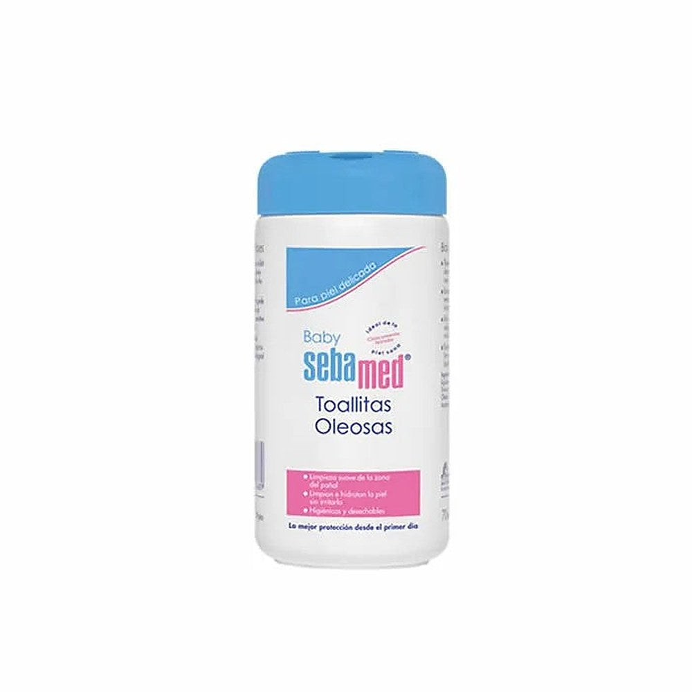 Pyyhkeet Sebamed Vauva Oil 70 yksikköä