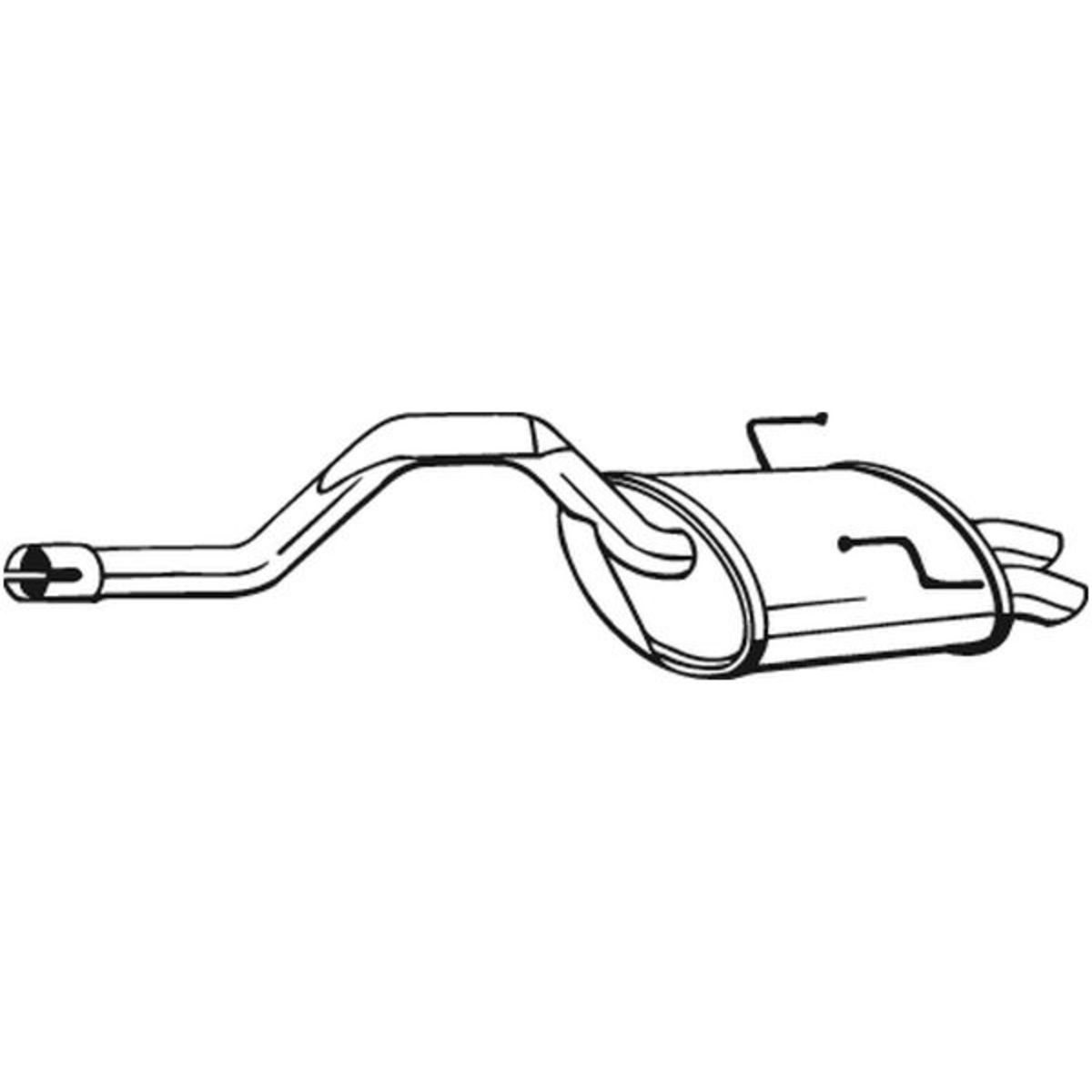 Takaäänenvaimentaja BOSAL 200-803