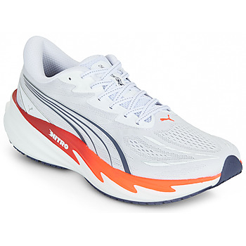 PUMA Matalavartiset tennarit 'Velocity NITRO 5' kirkaanpunainen / musta / offwhite