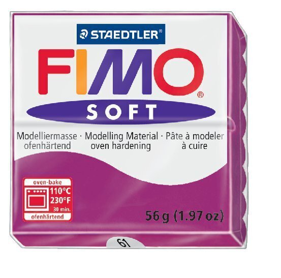 Staedtler Mod. clay Fimo soft Purppura