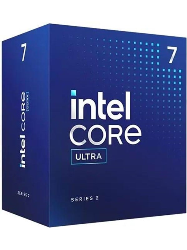 Intel Core Ultra 7 265 Arrow Lake-S CPU - 20 ydintä - 2.4 GHz - Intel LGA1851 - Intel Boxed (jäähdyttimen kanssa)
