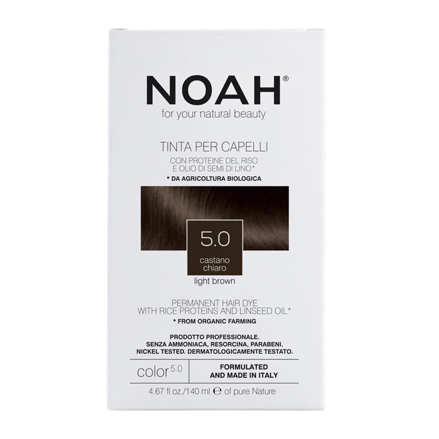 Noah Vaaleanruskea hiusväri 140ml