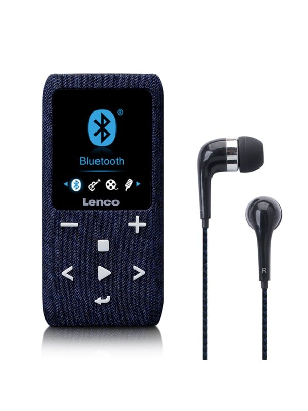 MP3/MP4-soitin Bluetoothilla, 8 Gt, laajennettava tallennustila