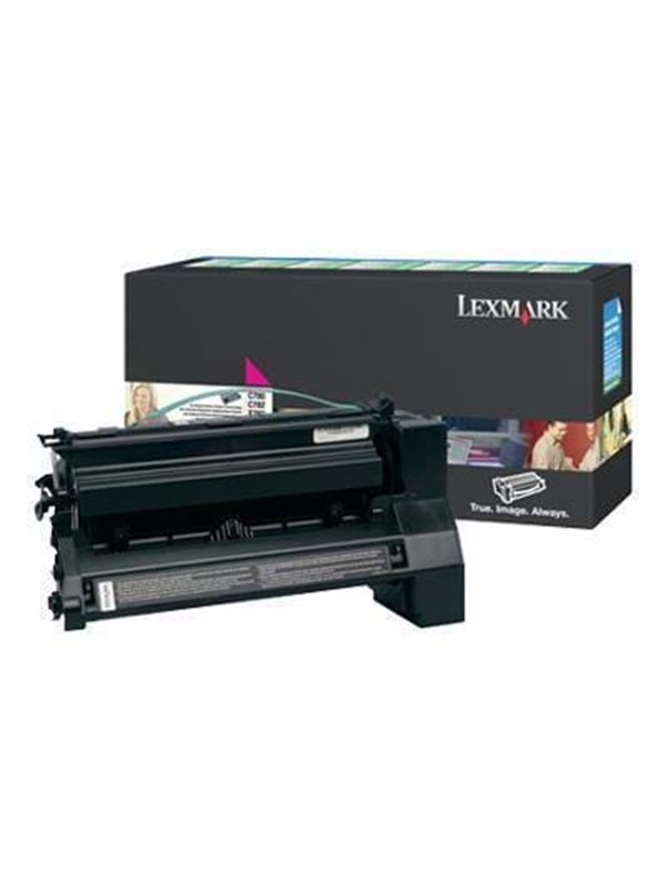 Lexmark Värikasetti magenta 6.000 sivua return C780A1MG Vastaa: N/A