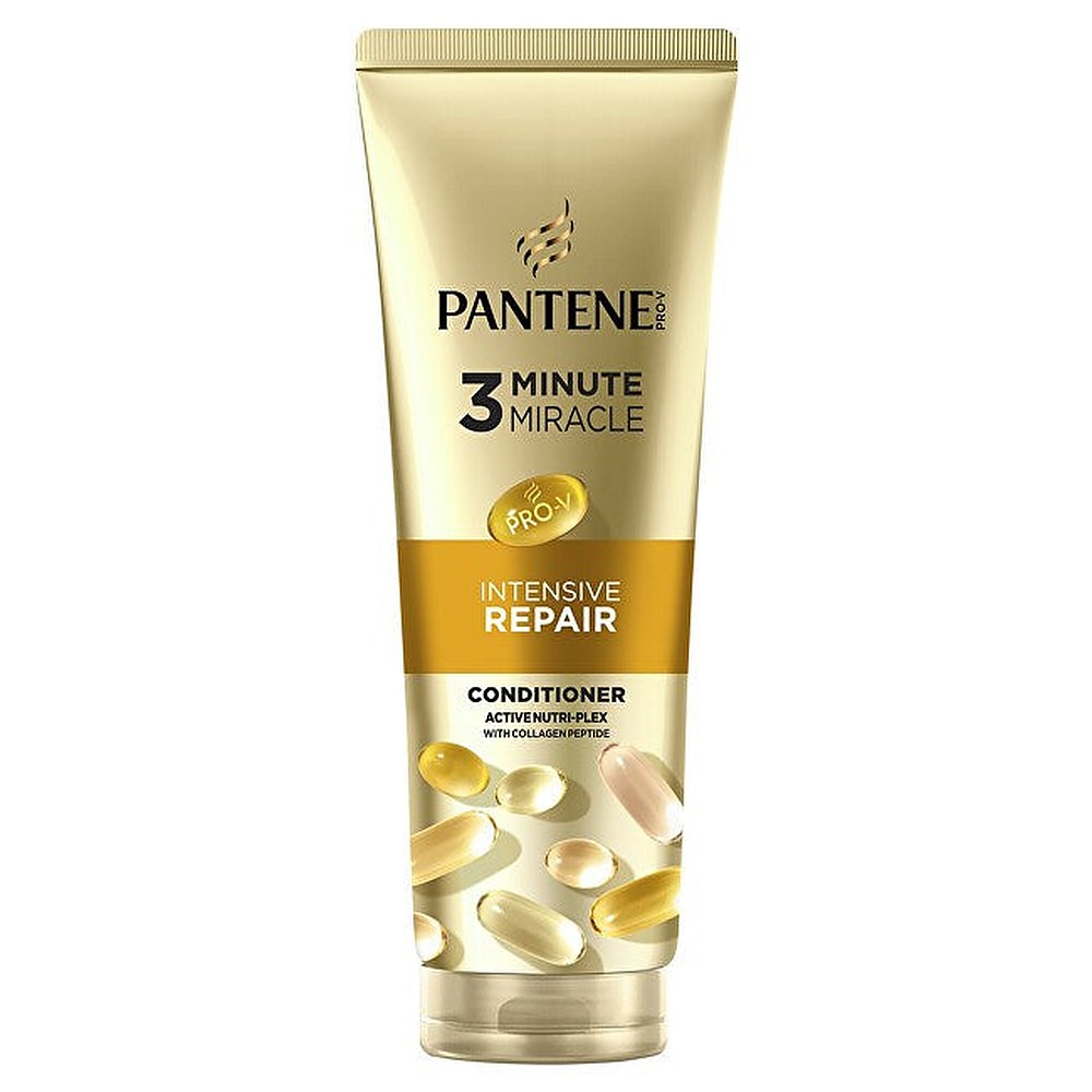Pantene 3 Minute Miracle Intensive Repair hoitoaine vaurioituneille ja kuiville hiuksille 220 ml